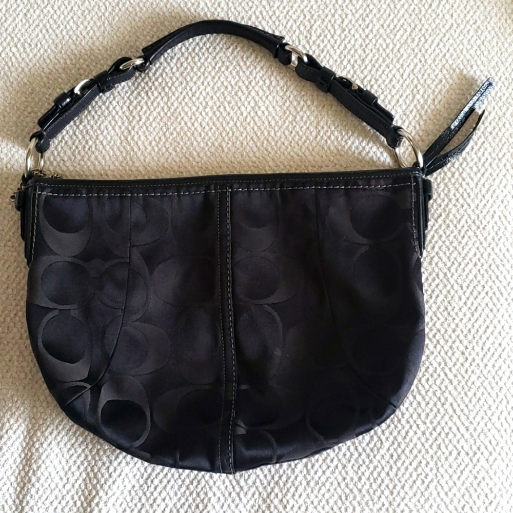 Coach Black Shoulder Bag